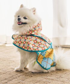 COQ PLAID ARGYLE ドッグポンチョ レインコート