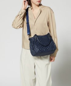 Y'SACCS 【Y’SACCS vous et】ドットジャカード マルチウェイトート Sサイズ