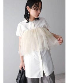 Green Parks マルチｗａｙチュールプリーツベルト