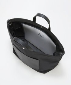 TOPKAPI 【Breath TOPKAPI sis】【WEB限定】ナイロン レザーポケット トートバッグ ショルダー付き A4 / 軽量 / CALM カーム