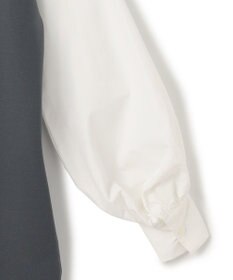 ICB L 【WEB限定・洗える】ストレッチポンチ ドッキングワンピース