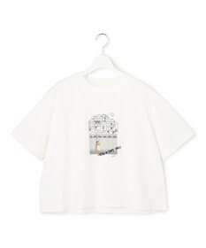 23区 Lauren Rolwing コラボ グラフィックプリント フレア Tシャツ