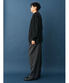 CRAFT STANDARD BOUTIQUE 強撚ポンチカーディガン＋Ｌ／Ｓ　ＴＥＥーＳＥＴ