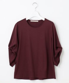 自由区 ナノシアースムース 袖デザイン カットソー