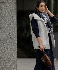 23区 【CLASSY.1月号掲載】VIOLAd'ORO FITCH ファー ショルダー バッグ