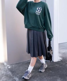 WEGO フォームプリントロゴスウェット