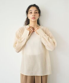 #Newans シアープルオーバーシャツ