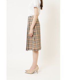 DAKS ウールボイル チェックキルト スカート