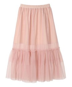 earth music&ecology ティアードチュールスカート