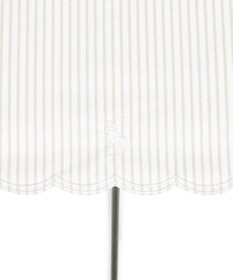 MOONBAT 【WEB限定/ 遮光率100％/遮熱/UV】POLO RALPH LAUREN（ポロ ラルフローレン）晴雨兼用日傘 ワンポイント ポロポニー ストライプ 折りたたみ傘