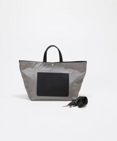 TOPKAPI 【Breath TOPKAPI sis】【WEB限定】ナイロン レザーポケット トートバッグ ショルダー付き A4 / 軽量 / CALM カーム