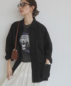 WEGO 【ANGIE VINTAGE】ミリタリー シャツジャケット