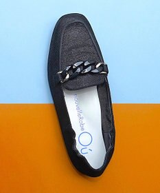 nouvelleRobe Oū 新色追加【本革・高反発】Bit loafers スクエアトゥ ローファー