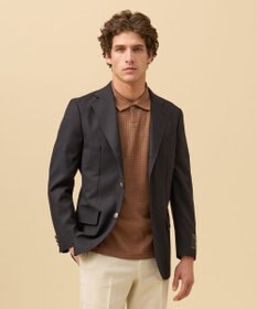 J.PRESS MEN 驚くほど軽い【JAPAN CRAFT CLOTH】 サマーメッシュ ブレザー / 銀釦 / 3B / 背抜き