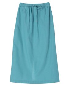 Green Parks 綿麻混イージータイトスカート