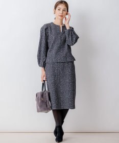 組曲 L 【WEB限定】ニュアンスジャガード セットアップ