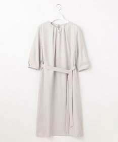 J.PRESS LADIES S 【セットアップ対応・洗える・UVケア・速乾】 OXIJEWELストレッチ ワンピース