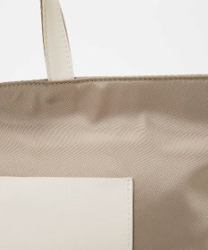 TOPKAPI 【Breath TOPKAPI sis】【WEB限定】ナイロン レザーポケット トートバッグ ショルダー付き A4 / 軽量 / CALM カーム