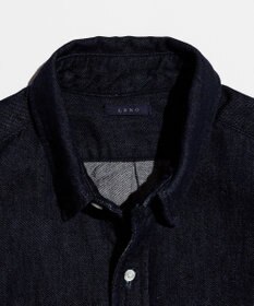 LENO DOUBLE POCKETS SHIRTS《UNISEX》デニムシャツ