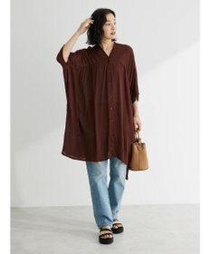 Green Parks Ｉ　レーヨンクレープチュニック