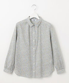 J.PRESS LADIES 【洗える】Liberty シャツカラー スキッパー ブラウス