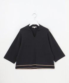 自由区 S レーヨンストレッチスキッパー ニット