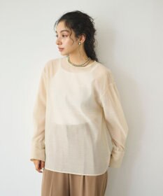 #Newans シアープルオーバーシャツ