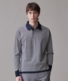 J.PRESS MEN 【きちんと感 × ニットのような柔らかな着心地】フレックスジャージ ポロシャツ