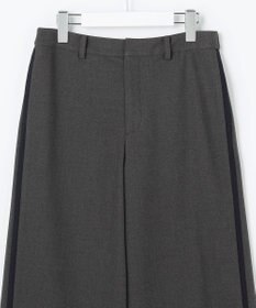 J.PRESS LADIES ジョーゼット裏起毛 ワイド パンツ