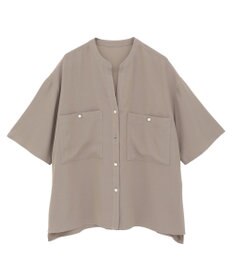 AMERICAN HOLIC ミリタリーWポケットスキッパーシャツ