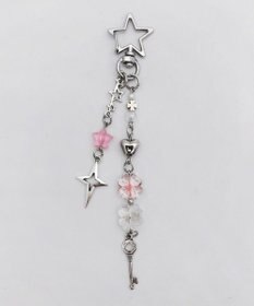 WEGO スタークローバービーズキーホルダー