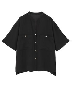 AMERICAN HOLIC ミリタリーWポケットスキッパーシャツ