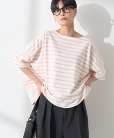 AMERICAN HOLIC バスクボーダー半袖プルオーバー