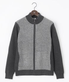 JOSEPH ABBOUD 【軽量/イージーケア】 KARL KARLジップ ニット ブルゾン