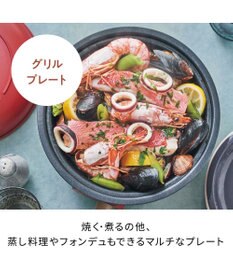 YAMATO テーブル＆キッチン 【レコルト】パーティークッカー  レッド  RRF-3(R)