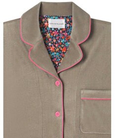 une nana cool なめらかパイルパジャマ MADE WITH LIBERTY FABRIC