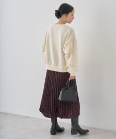 earth music&ecology すきな丈Ｔ／Ｒプリーツスカート