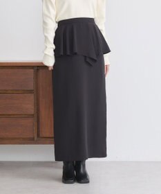 earth music&ecology ペプラムスカート