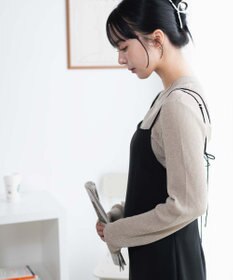 WEGO ラメリブニット