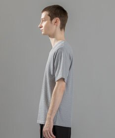 JOSEPH HOMME 新素材【清涼感】メランジクロスジャージー　Vネック半袖カットソー