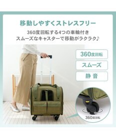 PET PARADISE ペットパラダイス キャスター付き キルト 折り畳みキャリー