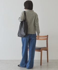 AMERICAN HOLIC 配色ラインニットポロ