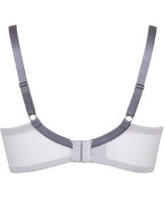 WACOAL 【リボンブラ 脇すっきり】 ブラジャー 脇高設計 着やせシルエット 谷間をメイクしてキープ Gカップまで対応 大きいサイズ レディース BRB433 /ワコール