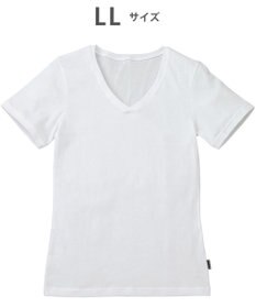 WACOAL MEN 綿混インナー Vネック ３分袖 しっかりあたたかい 保温性 肌側起毛 ストレッチ素材 逆三シルエット設計 メンズ GL5020 /ブロス