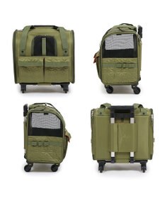 PET PARADISE ペットパラダイス キャスター付き キルト 折り畳みキャリー