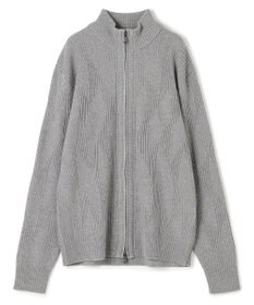 JOSEPH HOMME  新柄【洗える】シルクバルキー　　ハイネックジップアップニット