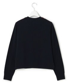 23区 スカーフパネルプリント カーディガン