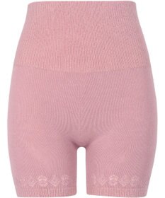 Wing 腹巻き付きオーバーパンツ 薄手 あたたかい 軽いはきごこち やさしい肌あたり ３分丈 毛パン 秋 冬 ER0813 ウイング／ワコール