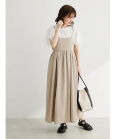 Green Parks ・ＥＬＥＮＣＡＲＥ　ＤＵＥ　ジャカードキャミワンピ