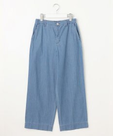 J.PRESS LADIES S 【洗える】4oz Light Denim ストレート パンツ